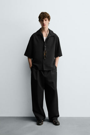 RELAXED FIT FLOWING SHIRT - Image 1