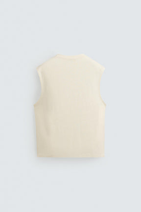 100% LINEN TANK T-SHIRT - Image 8