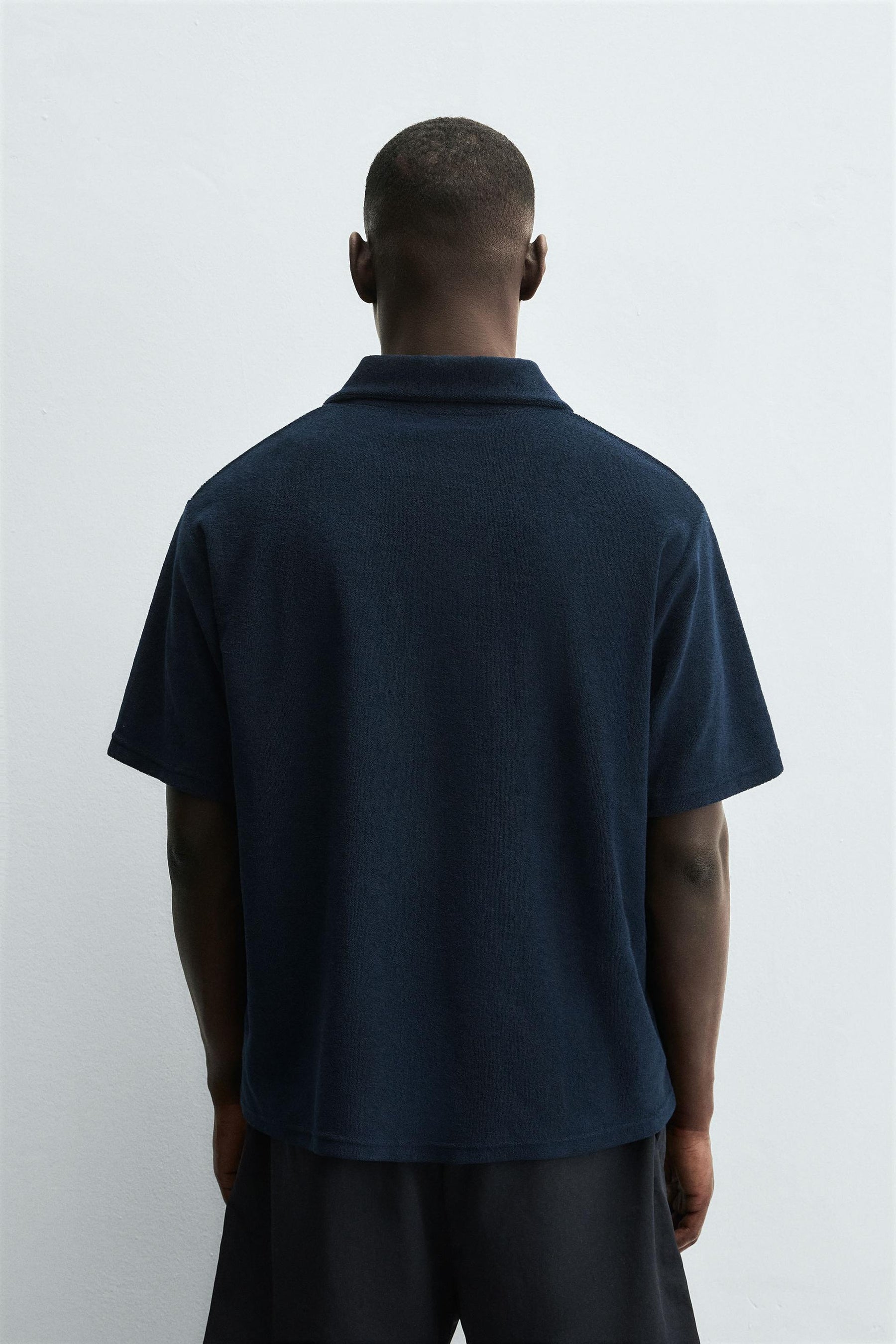 Poloshirt aus Frottee