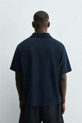 Poloshirt aus Frottee