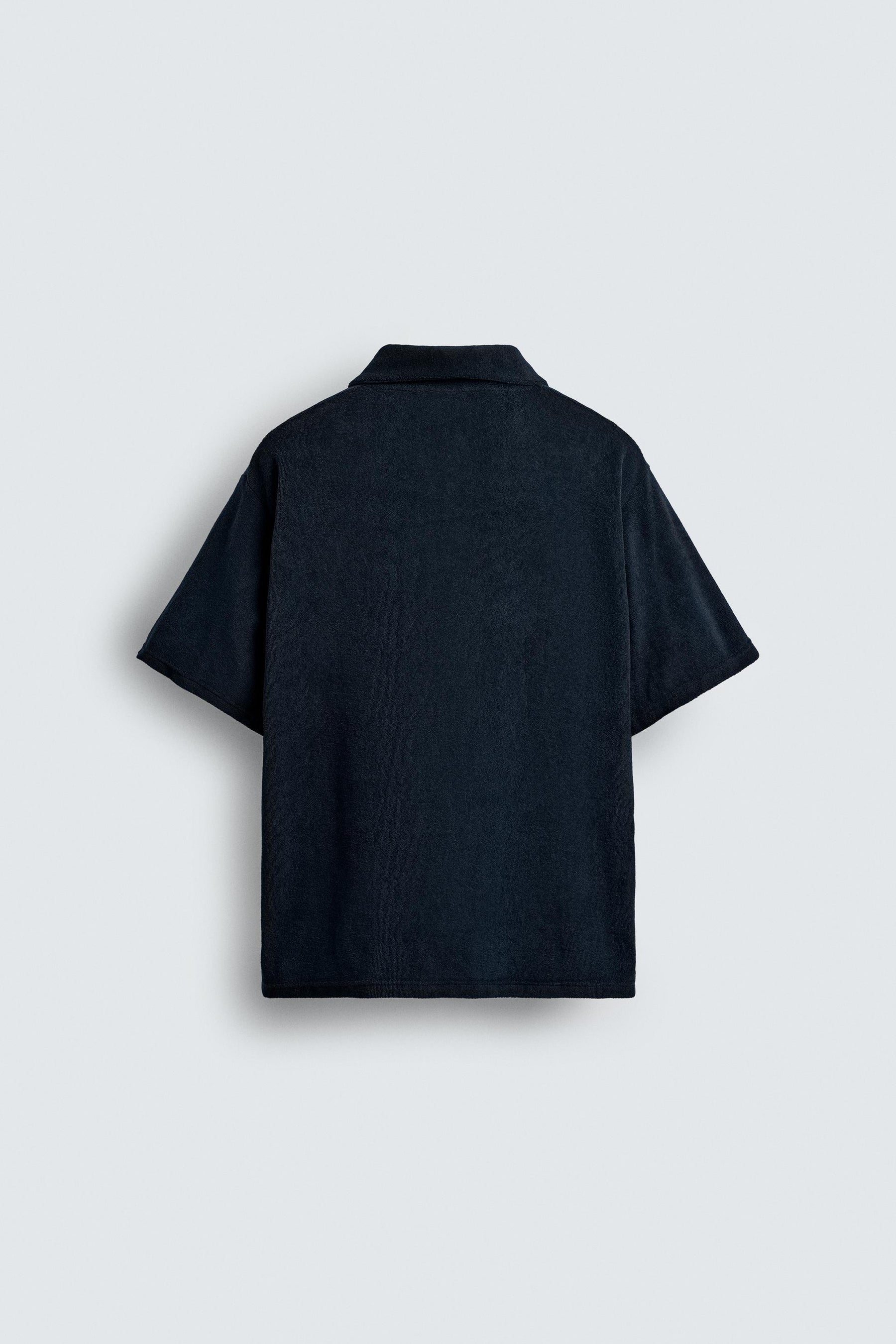 REGULAR FIT TOWELLING POLO SHIRT - Image 7