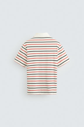 STRIPED POLO SHIRT - Image 7
