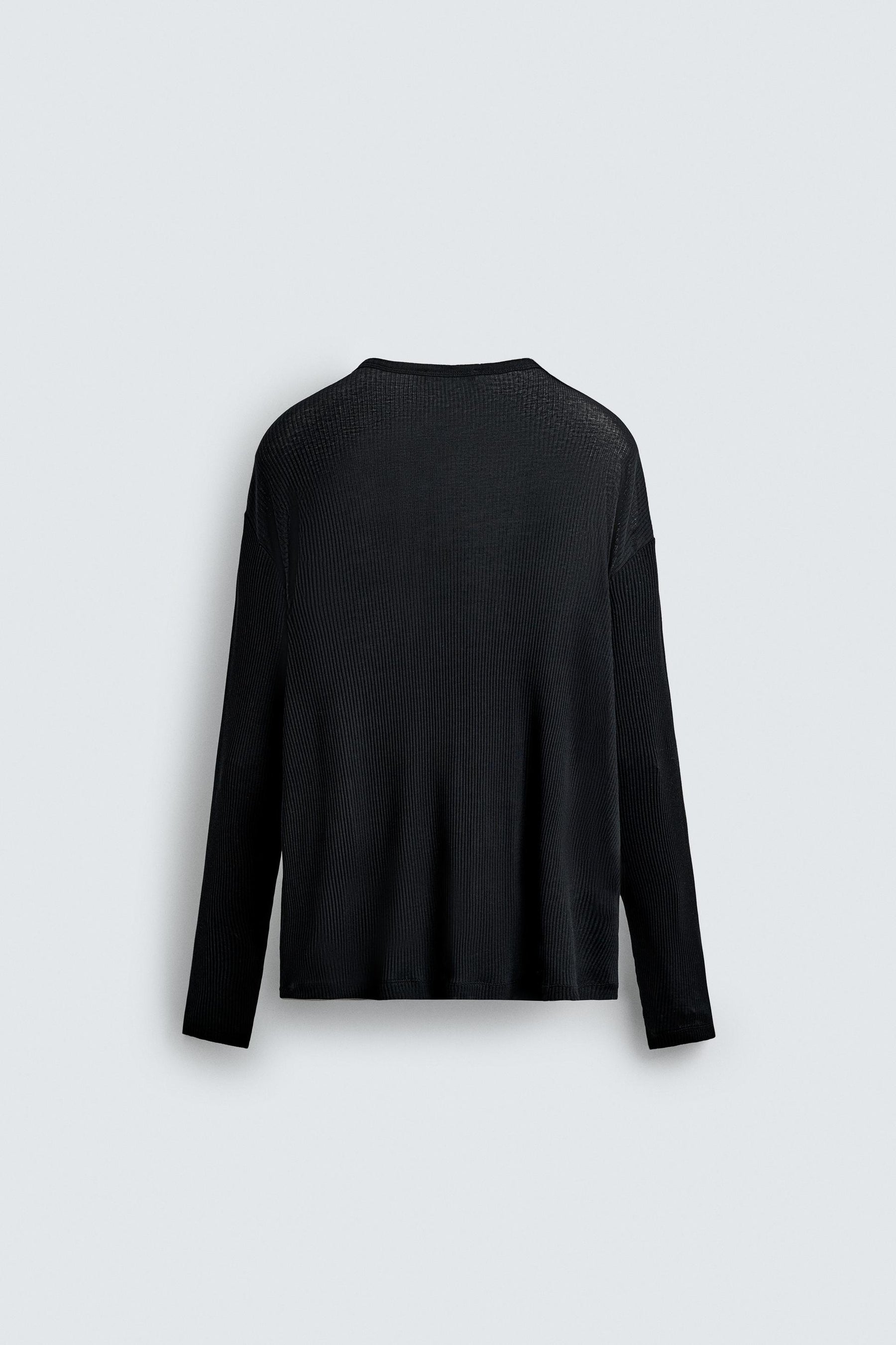 LIGHTWEIGHT LYOCELL - COTTON T-SHIRT - Image 6