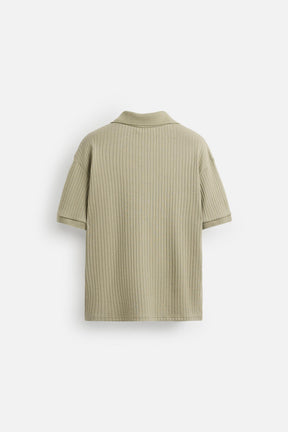 RIB POLO SHIRT - Image 8