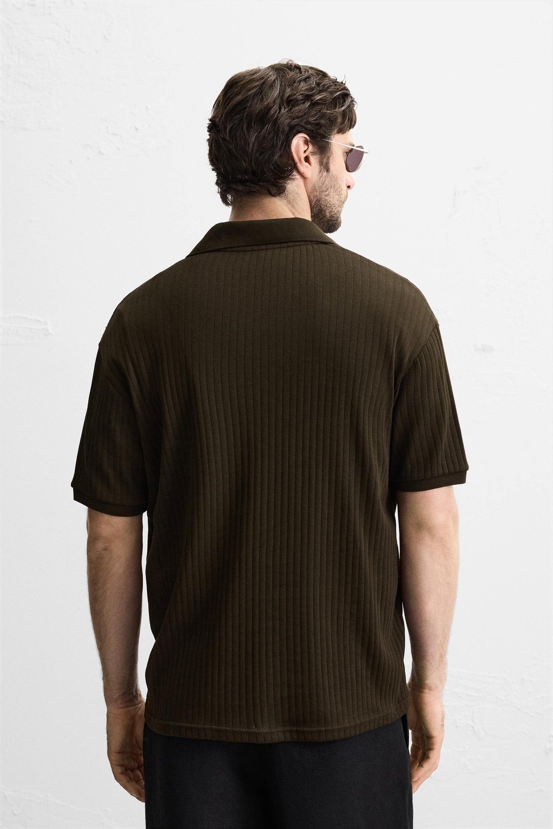 RIB POLO SHIRT - Image 3