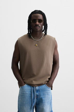 RELAXED FIT TANK T-SHIRT - Image 2