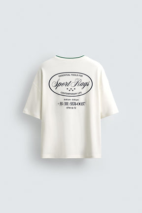 CONTRAST PRINT T-SHIRT - Image 7
