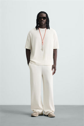VERTICAL TEXTURE T-SHIRT - Image 1