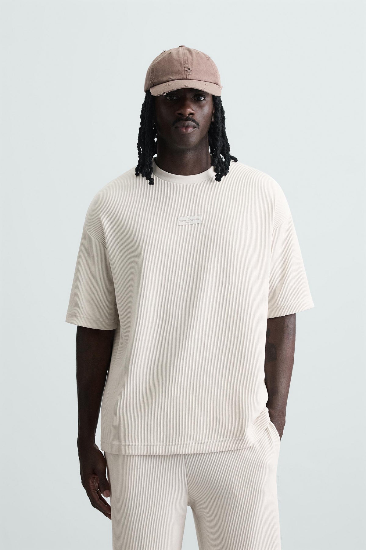 VERTICAL TEXTURE T-SHIRT - Image 2