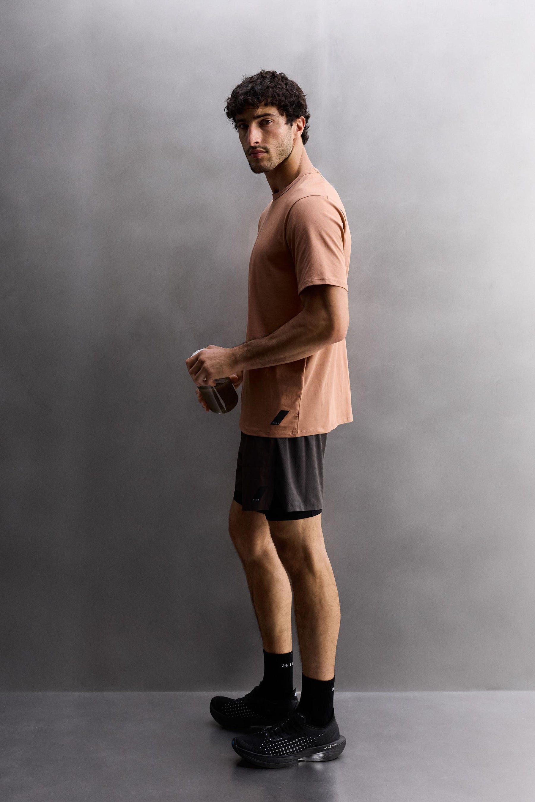 COTTON BLEND TECHNICAL T-SHIRT - Image 4