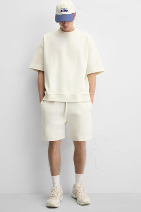 TECHNICAL INTERLOCK BERMUDA SHORTS - Image 5
