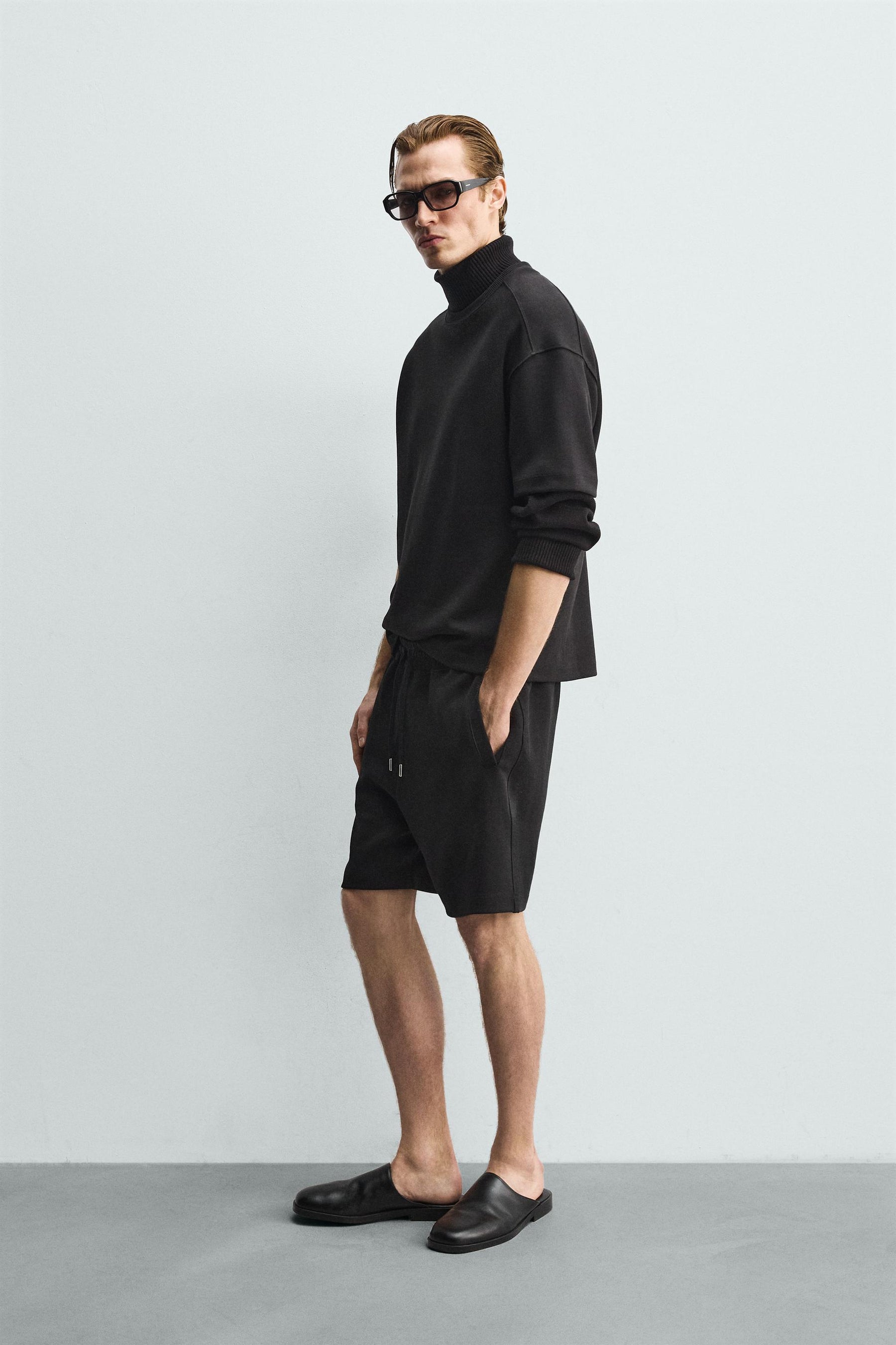 Relaxed Jogger Shorts
