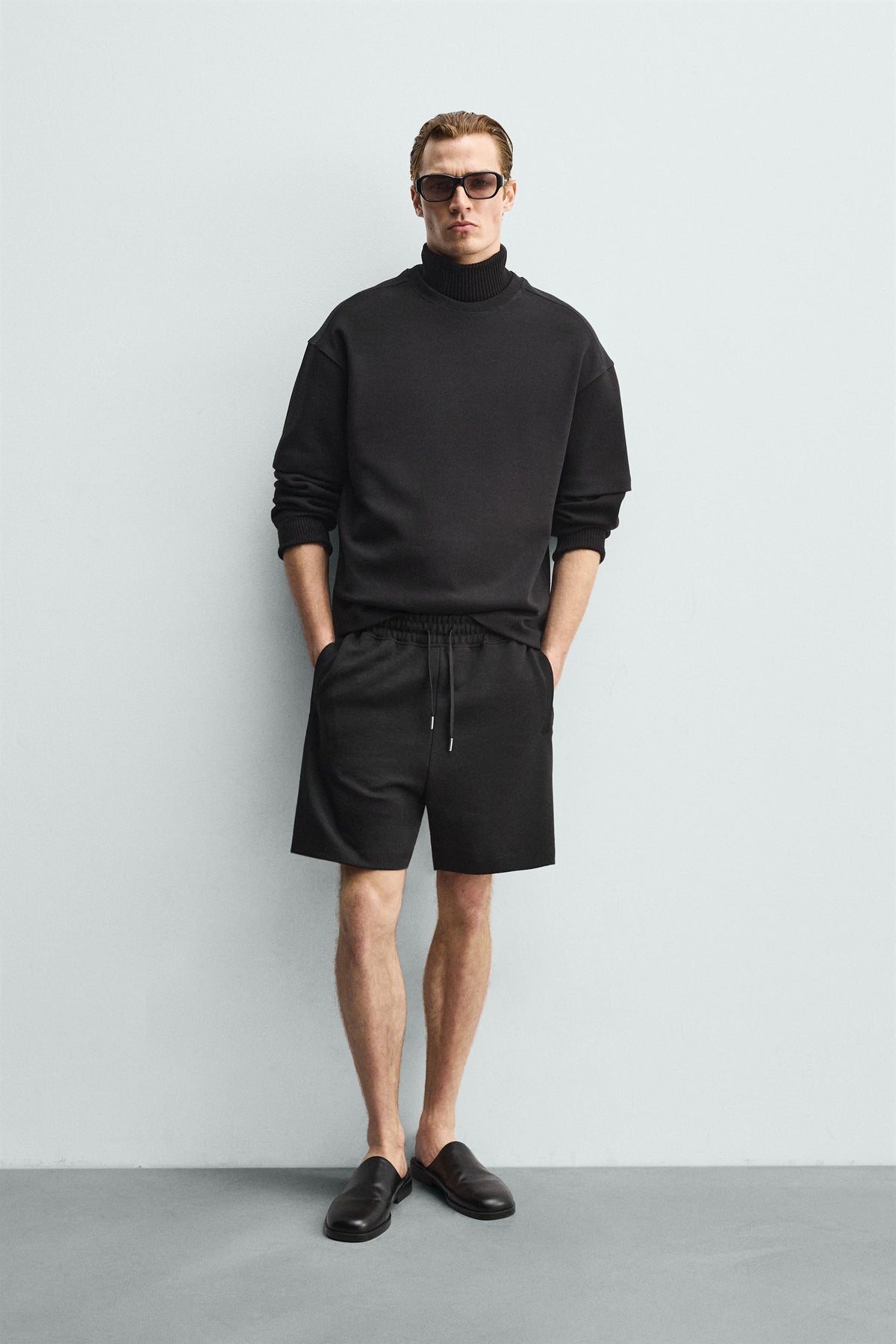 Relaxed Jogger Shorts