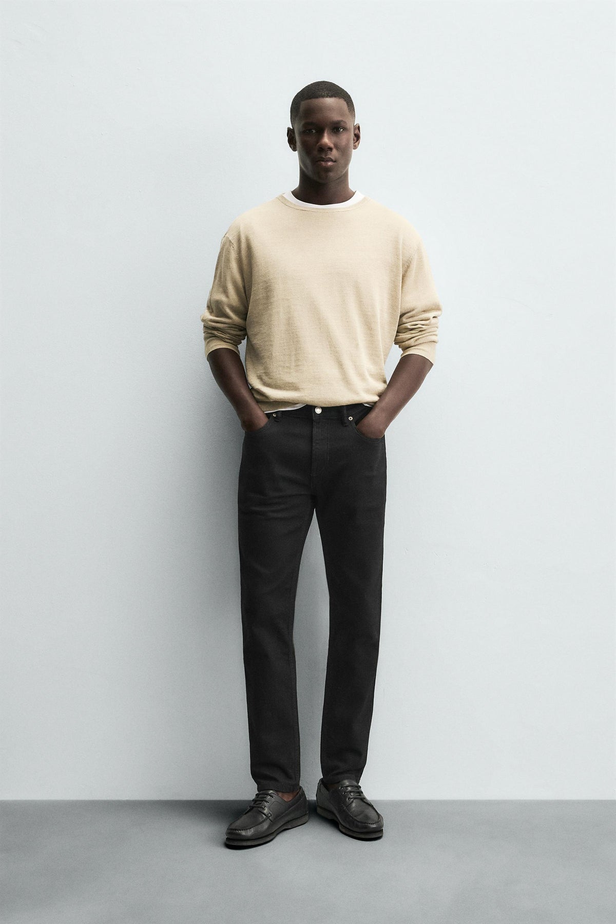 BASIC SLIM FIT JEANS - Image 1