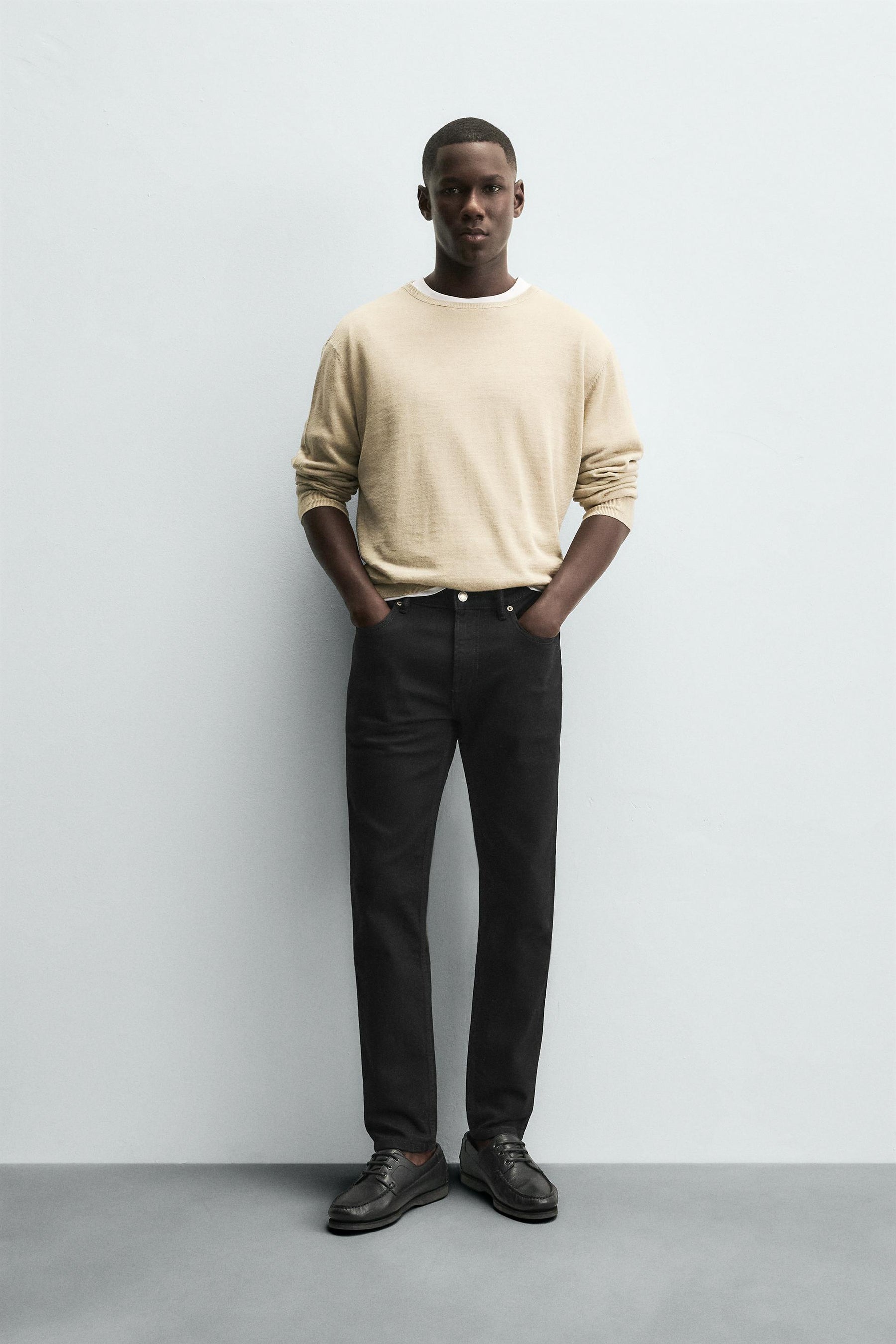 BASIC SLIM FIT JEANS - Image 1