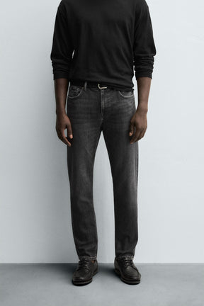 BASIC SLIM FIT JEANS - Image 2
