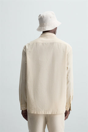 STRIPED OVERSHIRT - Image 3