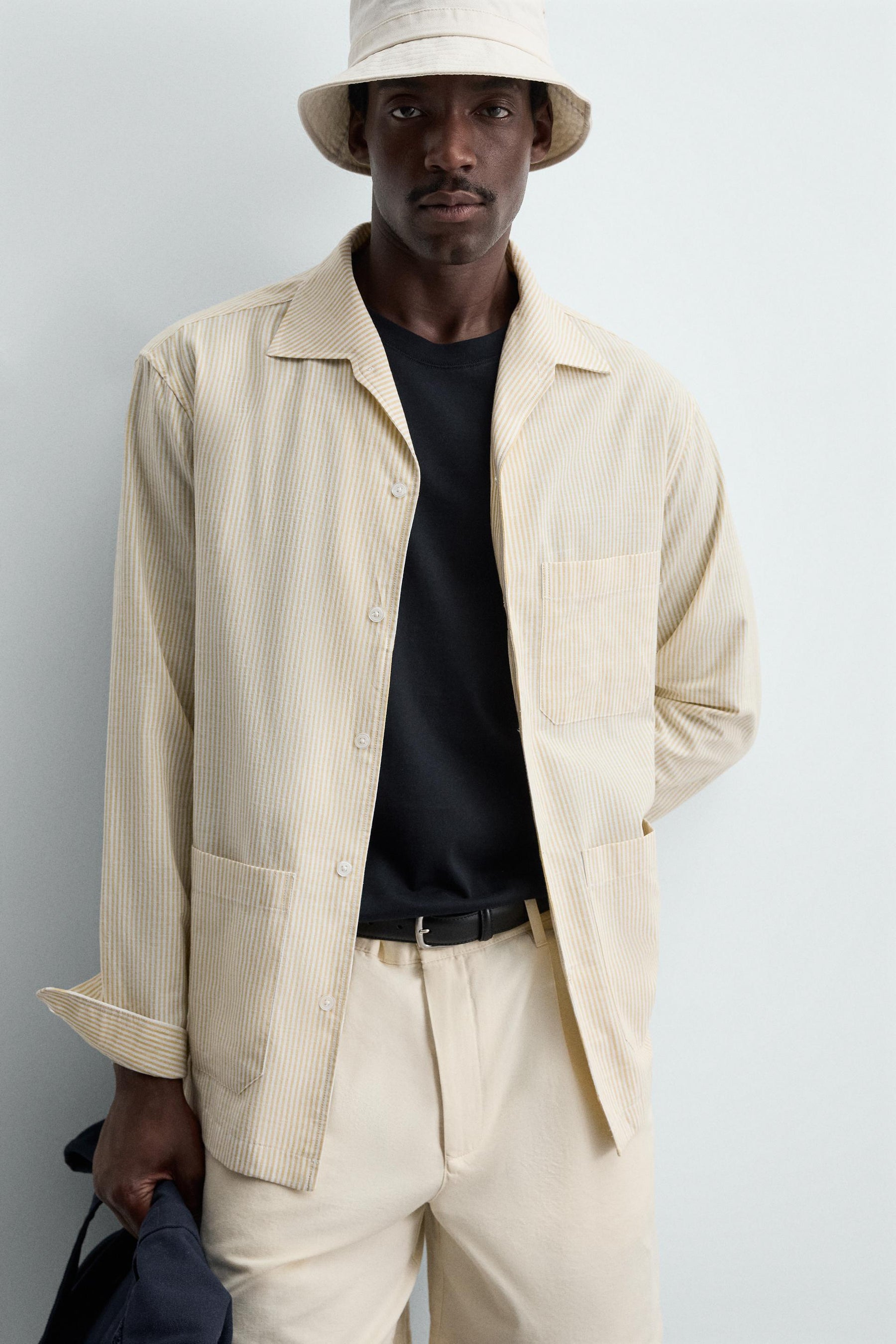 STRIPED OVERSHIRT - Image 6