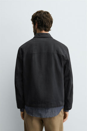 LIGHTWEIGHT TWILL JACKET - Image 3