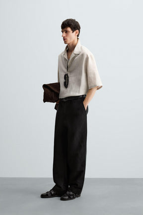 100% LINEN POLO SHIRT - Image 4