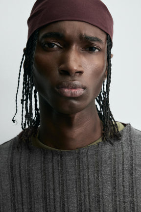 OPENWORK KNIT T-SHIRT - Image 5