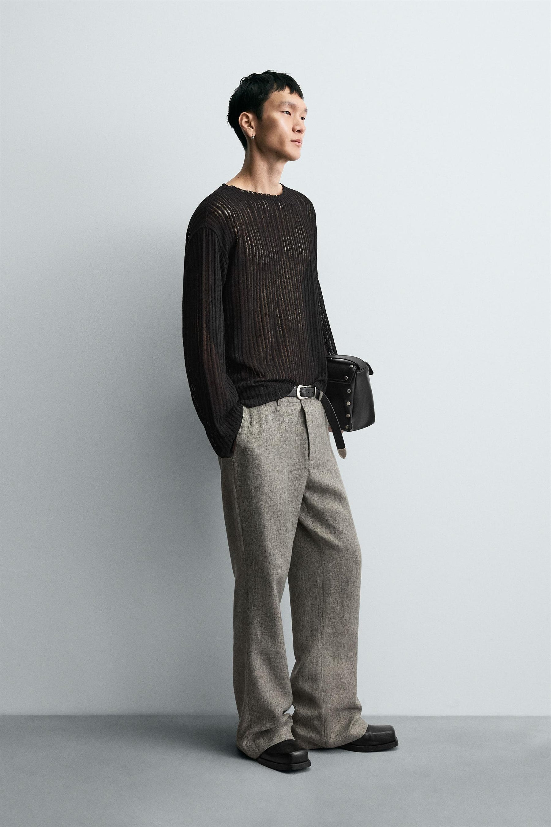 OPEN KNIT SWEATER - Image 4