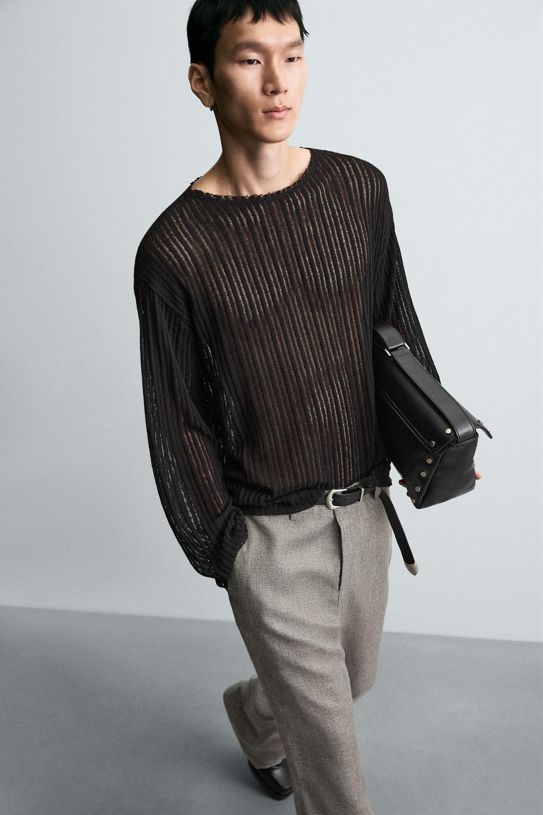 OPEN KNIT SWEATER - Image 5