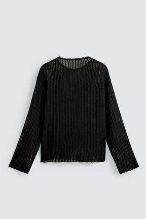 OPEN KNIT SWEATER - Image 7