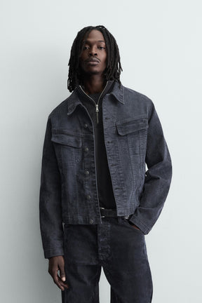 CROPPED FIT CORDUROY JACKET - Image 2