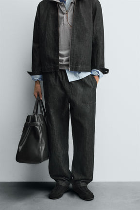 RELAXED FIT JOGGER JEANS - Image 2