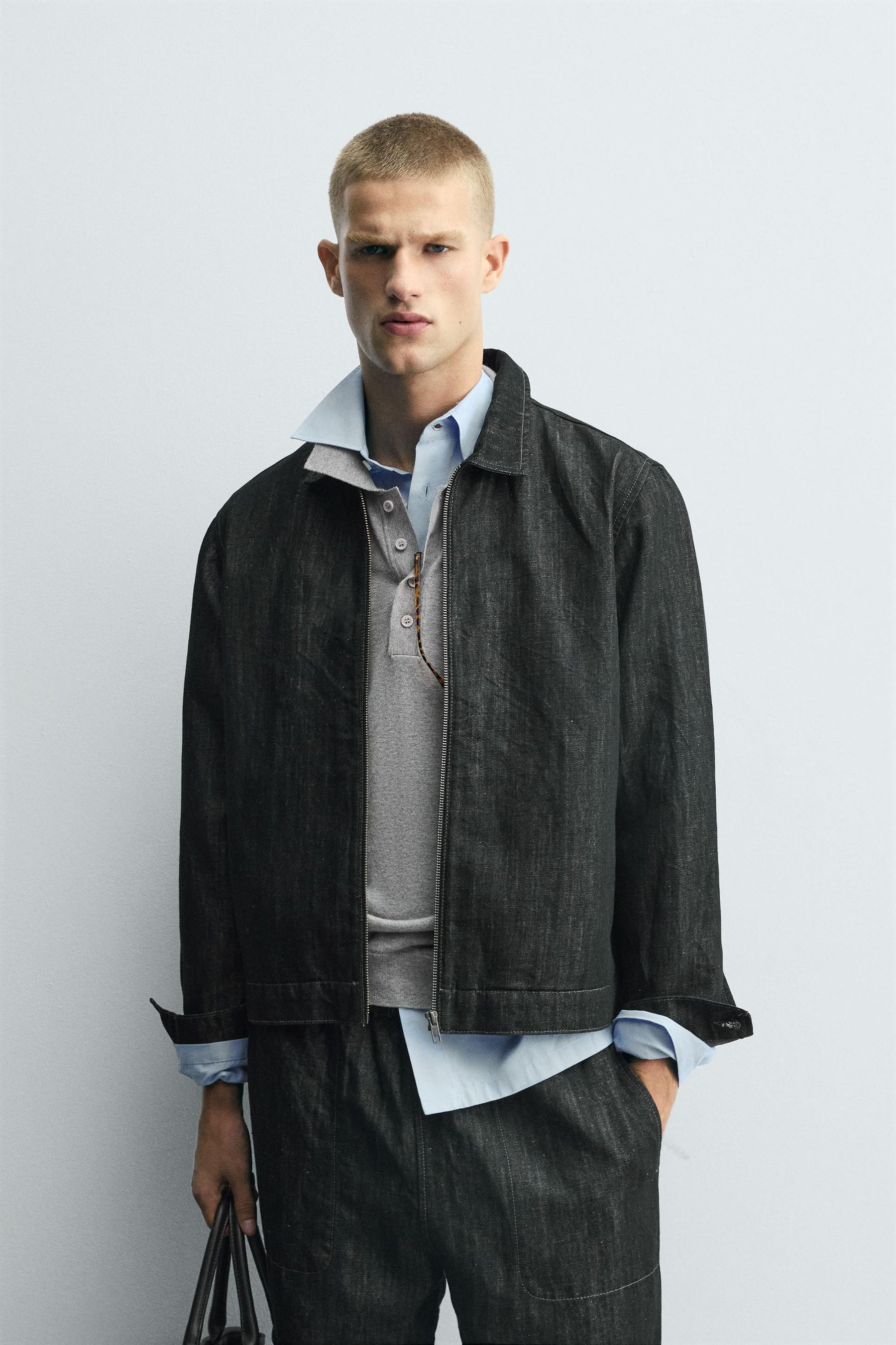 RELAXED FIT DENIM JACKET - Image 2