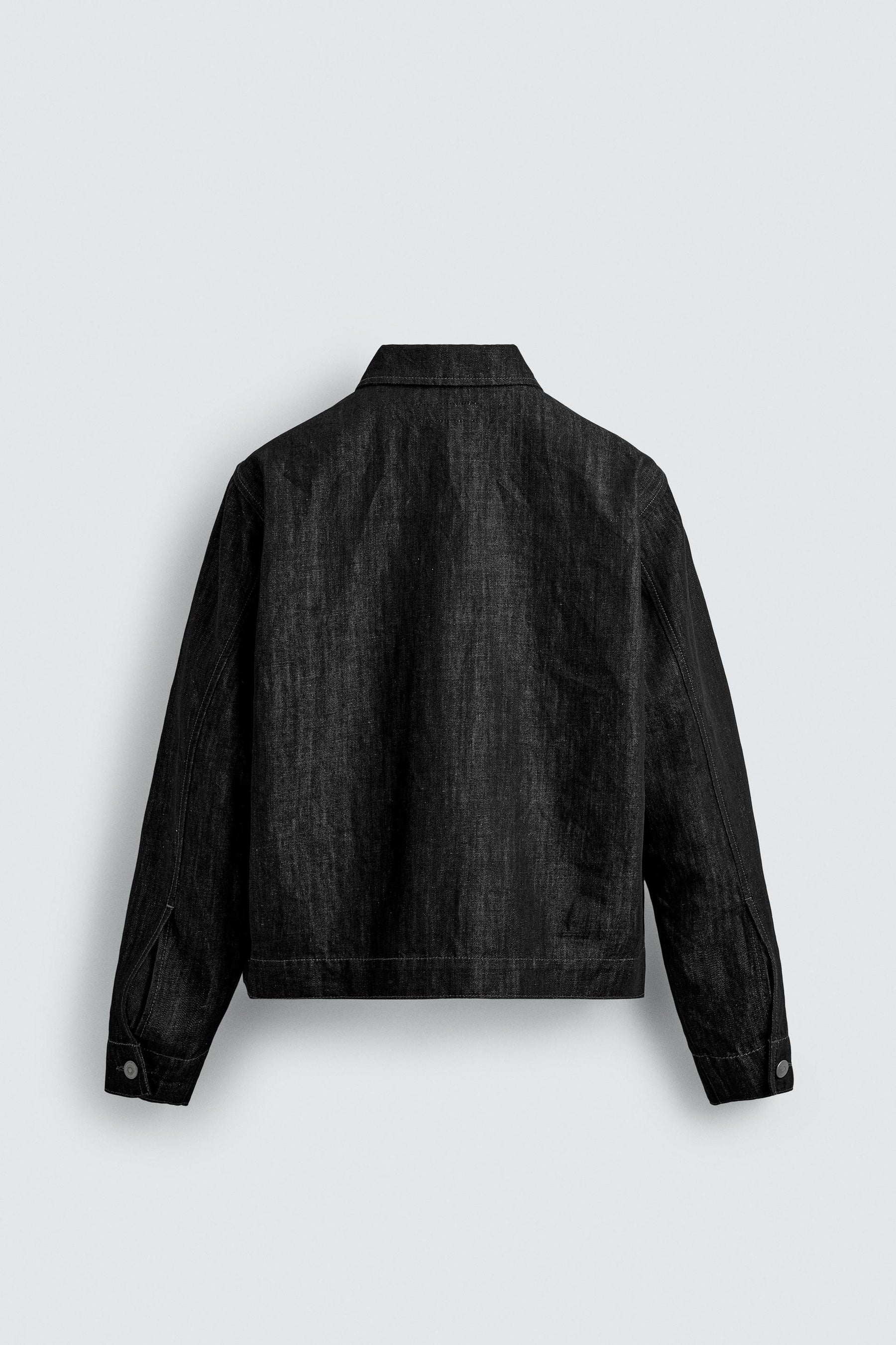 RELAXED FIT DENIM JACKET - Image 7