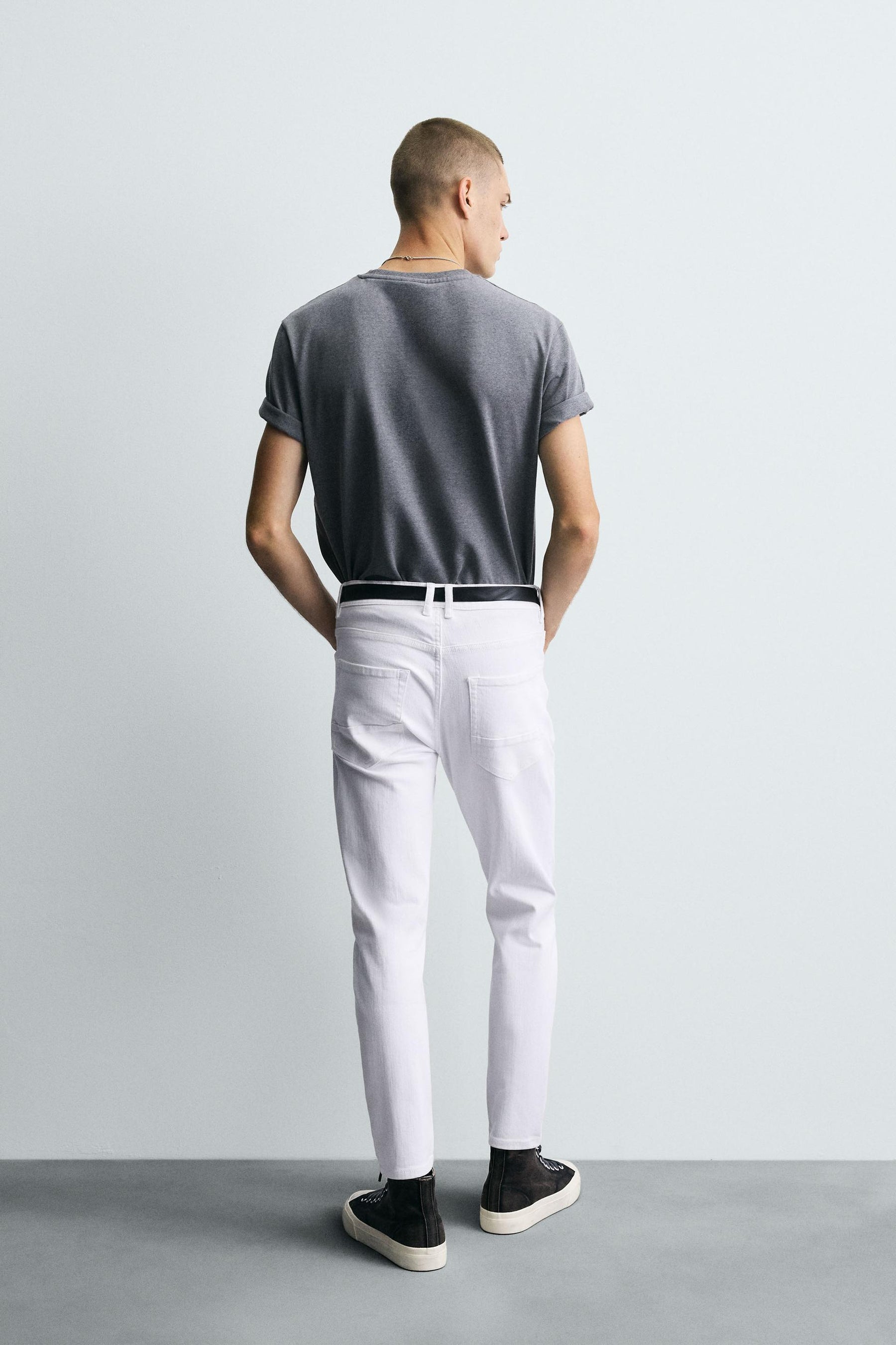 RIPPED SKINNY FIT JEANS - Image 3