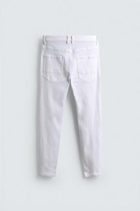 RIPPED SKINNY FIT JEANS - Image 8