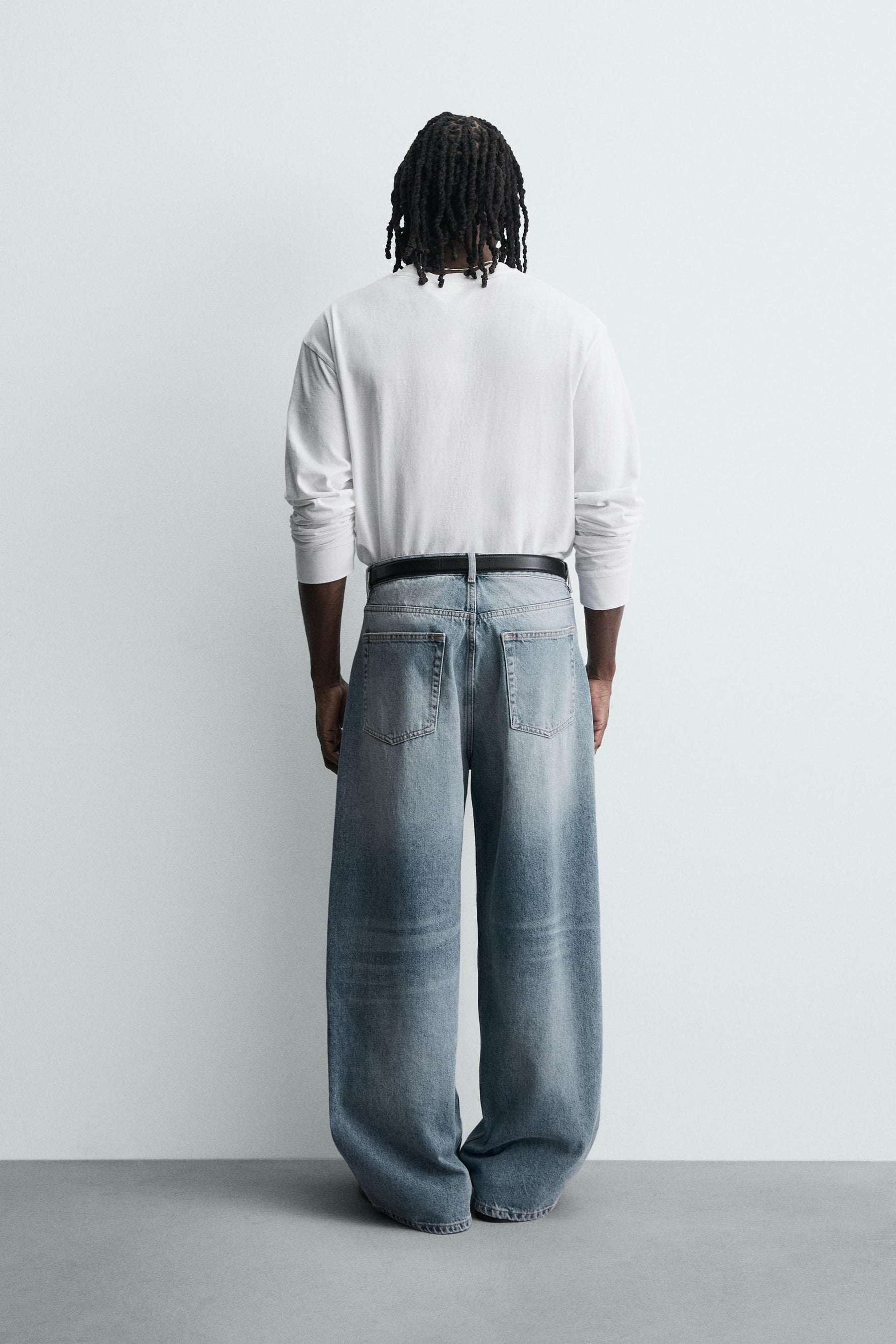 Balloon Pleat Jeans