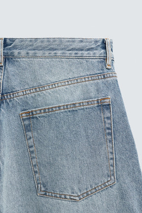 Balloon Pleat Jeans