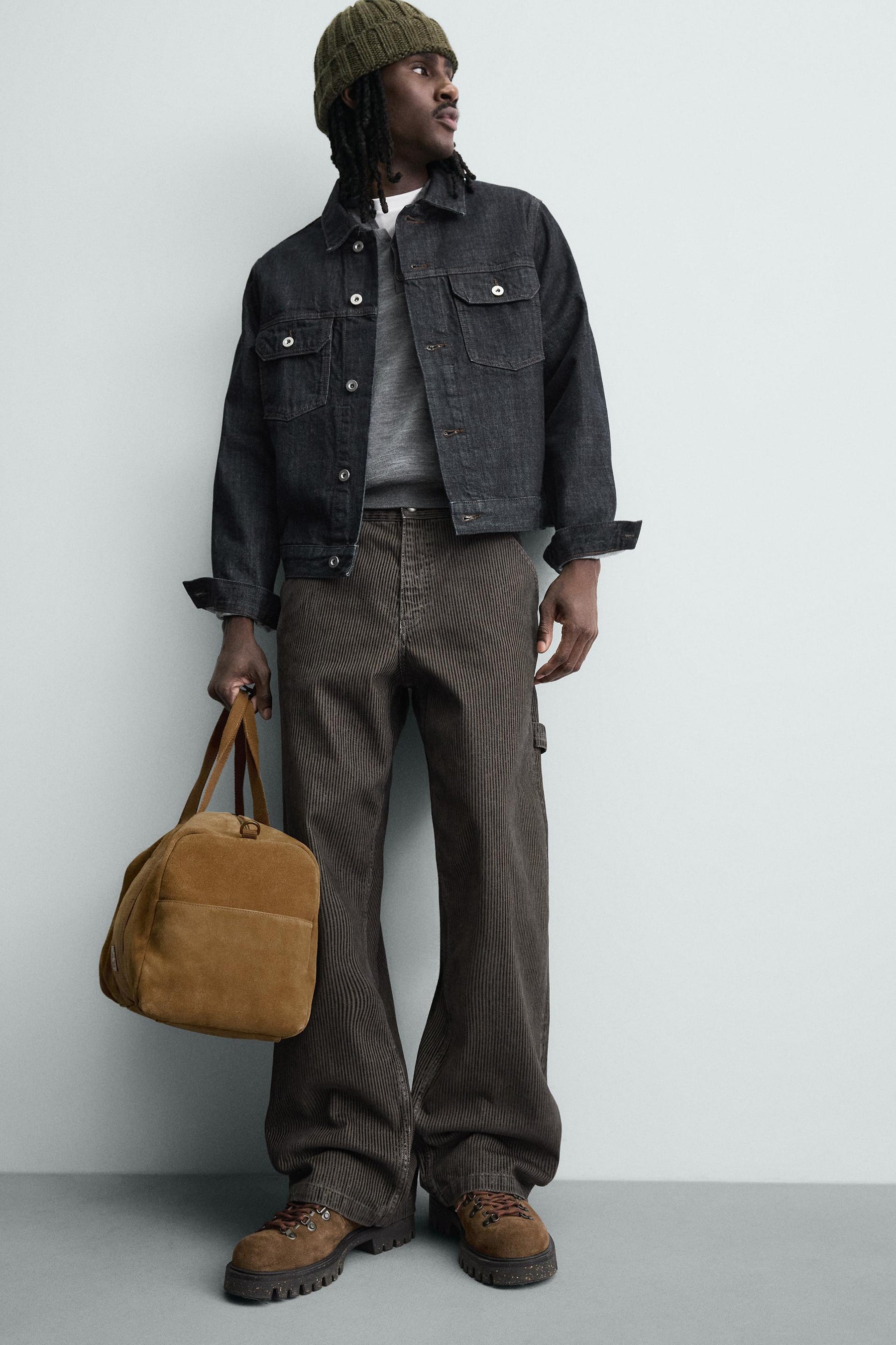 Striped Relaxed Trousers