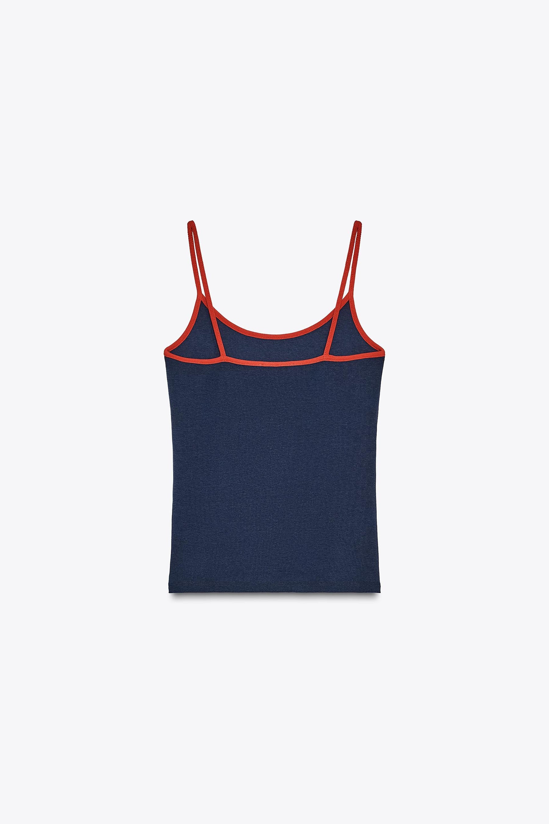 CONTRAST STRAP VEST