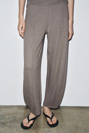 WIDE-LEG SOFT TROUSERS