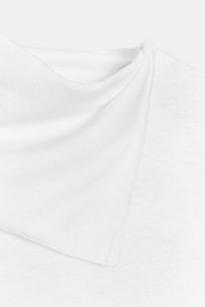 Long Sleeve Scarf Shirt