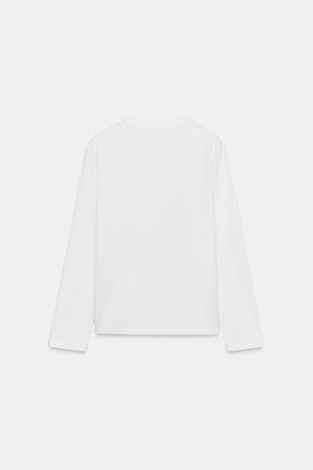 V-Ausschnitt-T-Shirt