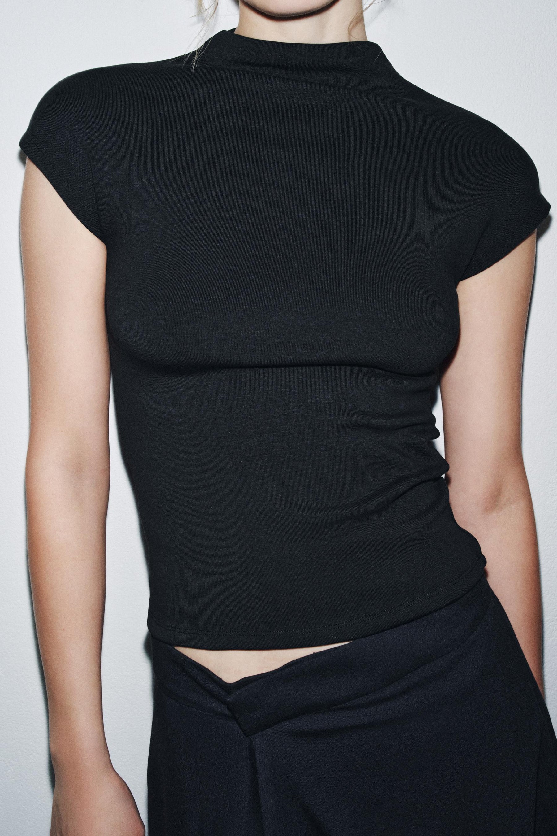 High-Neck Top