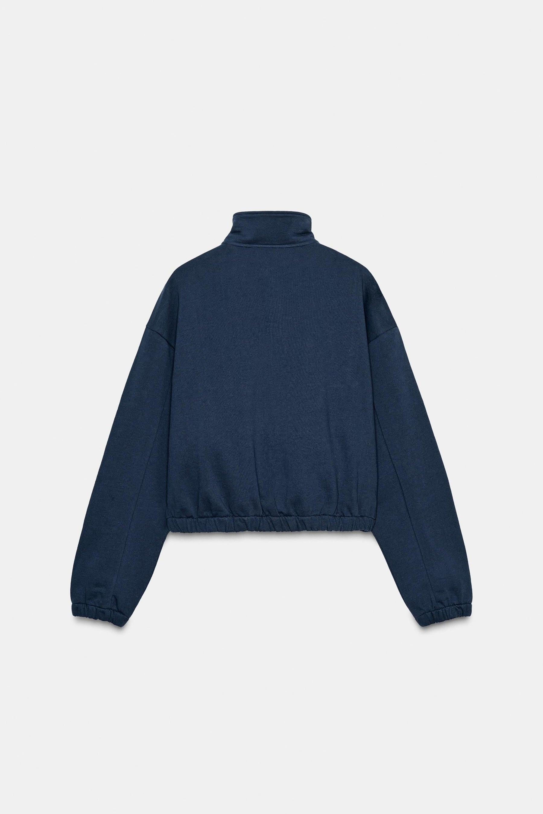 VOLUME LACE SWEATSHIRT