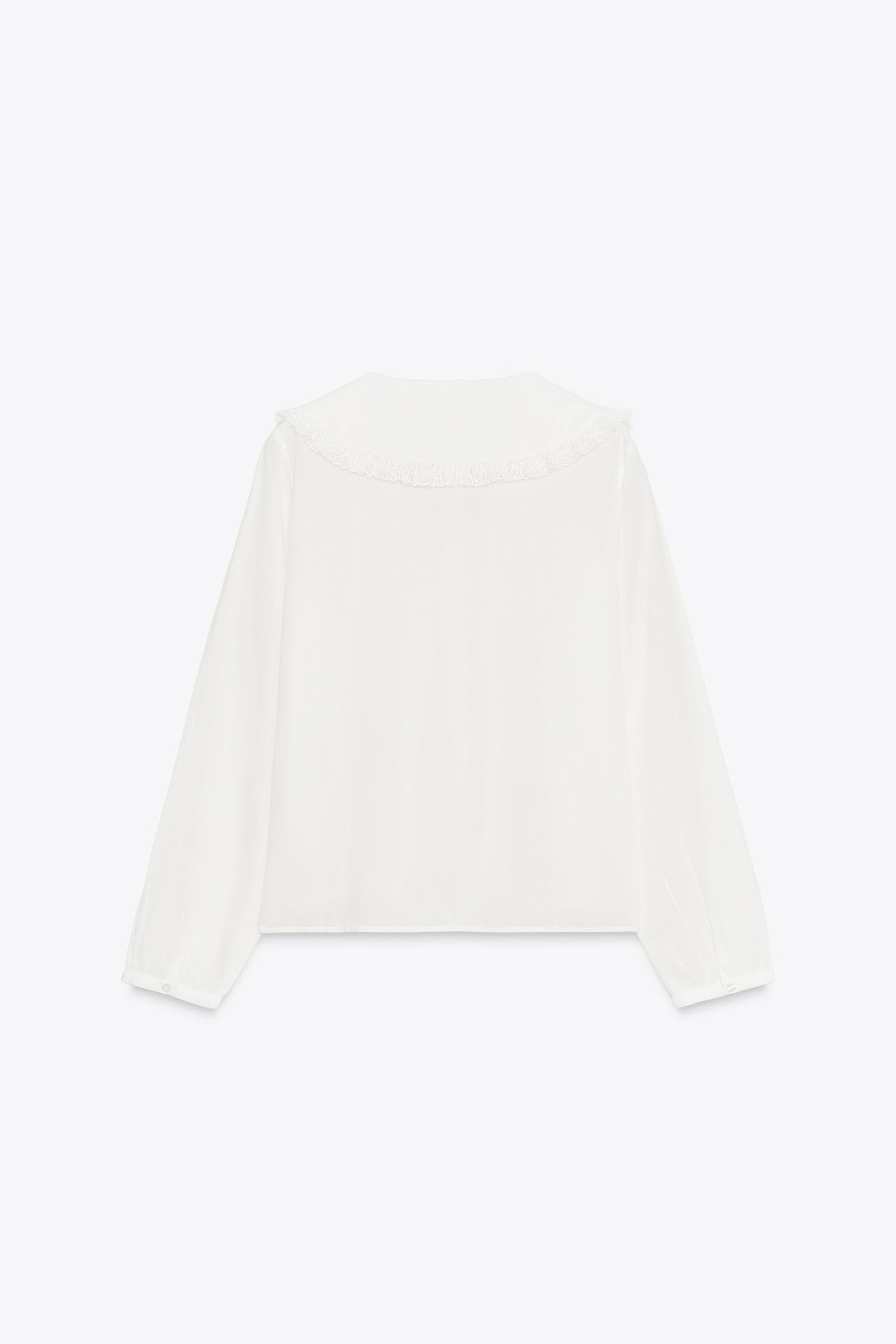EMBROIDERED COLLAR SHIRT