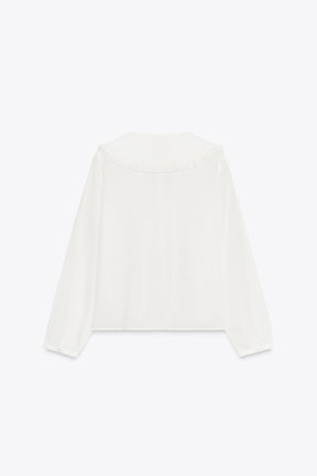 EMBROIDERED COLLAR SHIRT