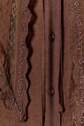 Flowing Shirt with Collar