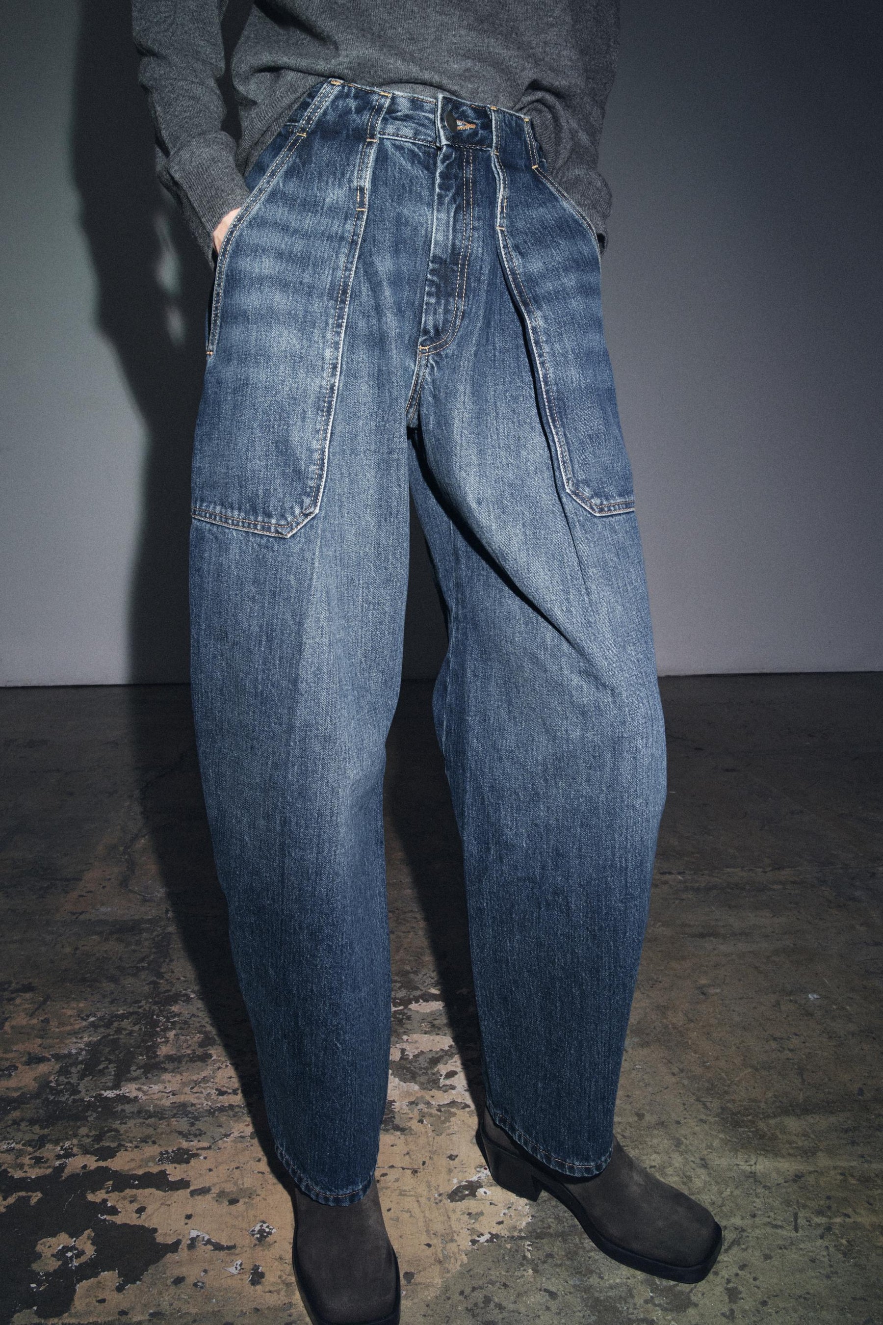 Balloon Denim Jeans