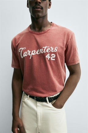 WASHED EMBROIDERED T-SHIRT - Image 5