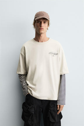 WASHED GRAPHIC T-SHIRT - Image 2