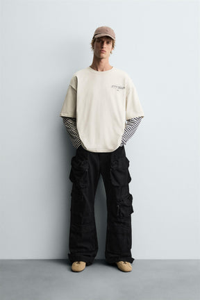 WASHED GRAPHIC T-SHIRT - Image 1
